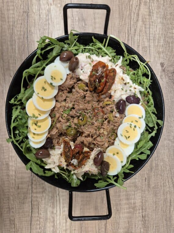 Huisgemaakte tonijnsalade