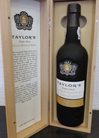 1967 Taylor Fladgate Very Old Single Harvest Port