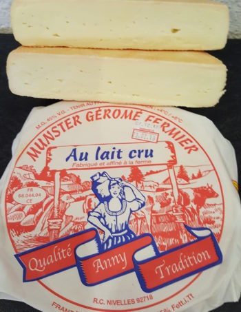 Munster au lait cru