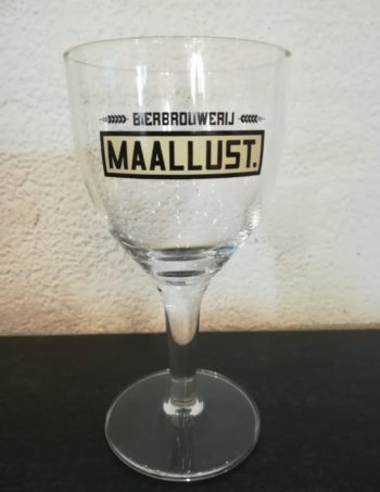 Maallust bokaal glas groot